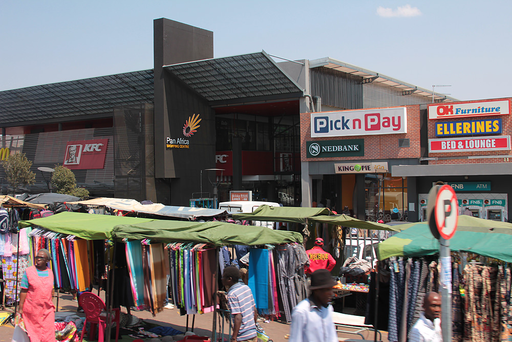Alexandra Township’s Pan Africa shopping mall