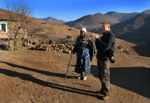 Jon in Lesotho