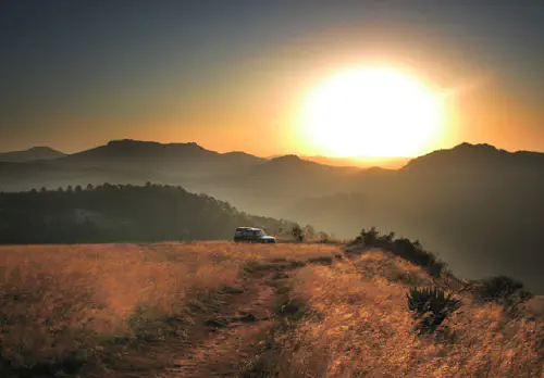 Jon's Landrover in Swaziland