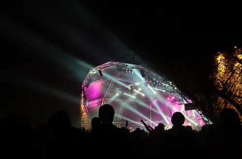 Lights at Oppi Koppi