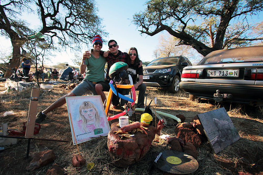 Strange people at OppiKoppi