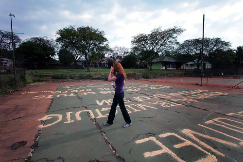 Poetry on the tennis court