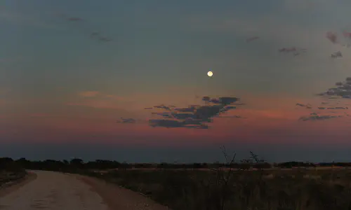Sunrise in Namibia