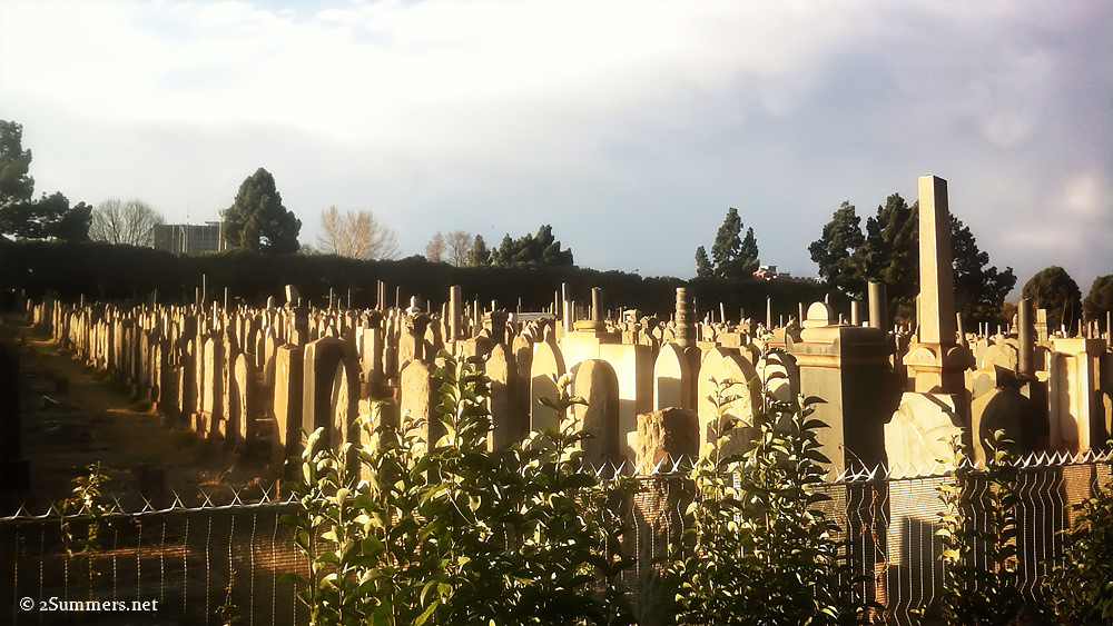 Jewish cemetery wide