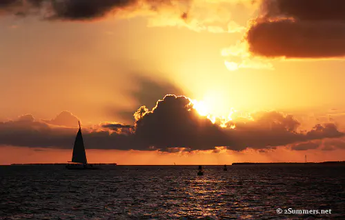 Sunset in Key West Florida
