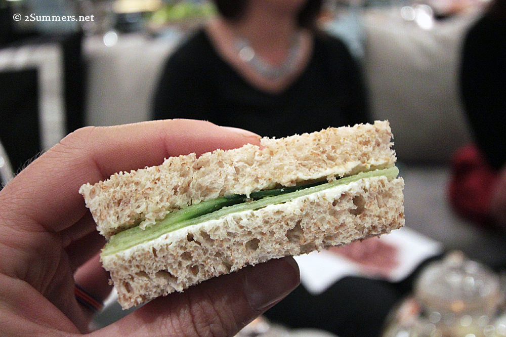 Cucumber sandwich