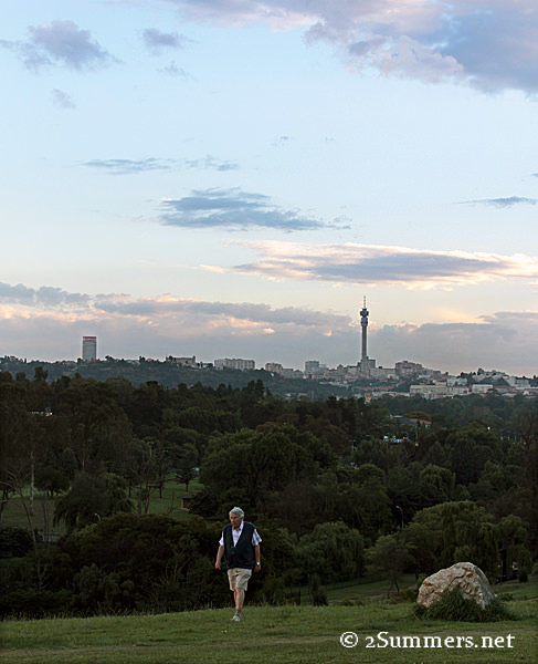 Man walking in park2