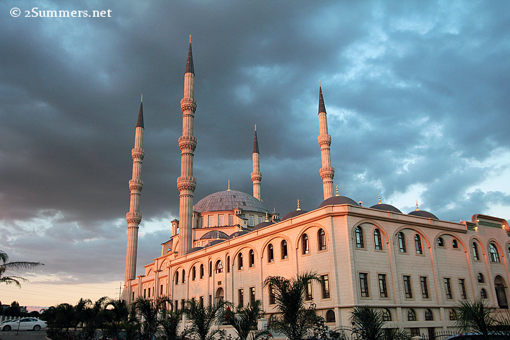 Mosque sunset1