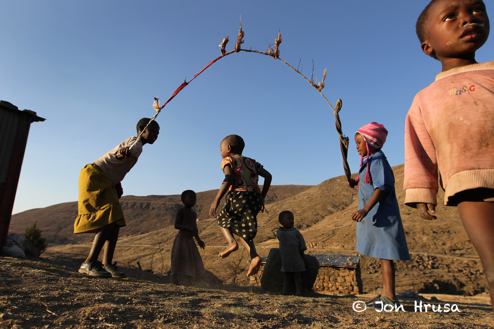 Basotho ponies support remote health clinics in Lesotho