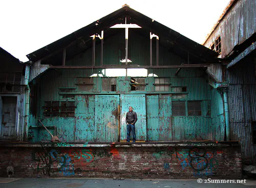 Gerald at the Sheds