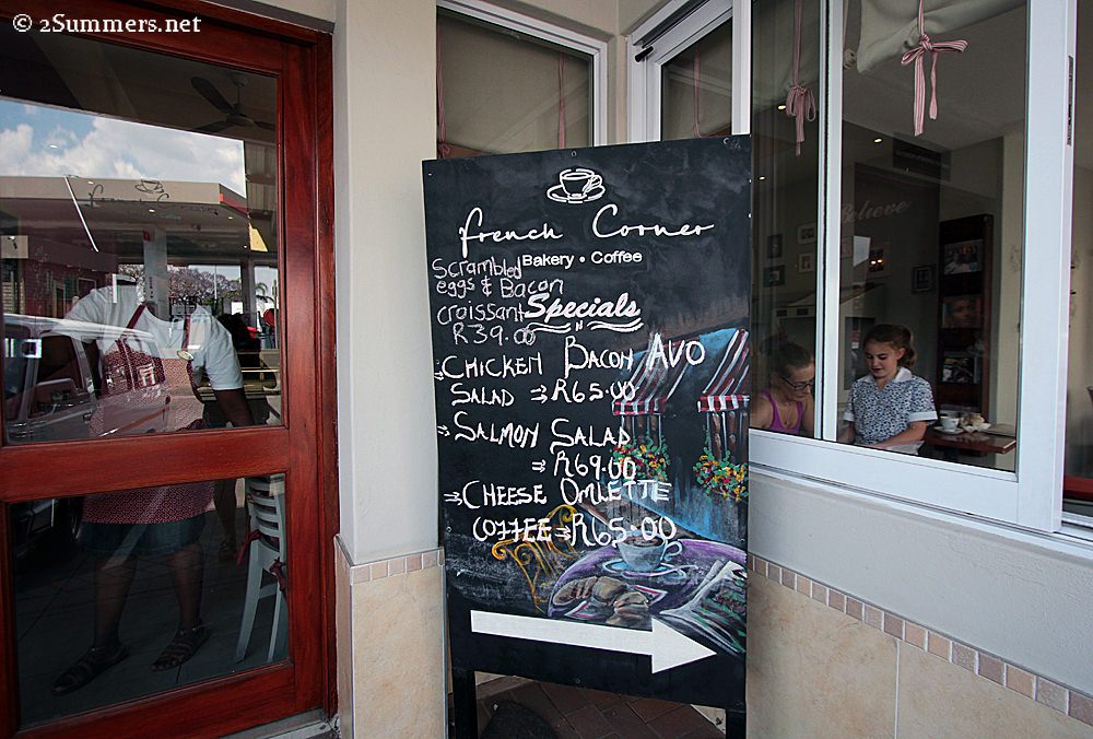 French Corner specials