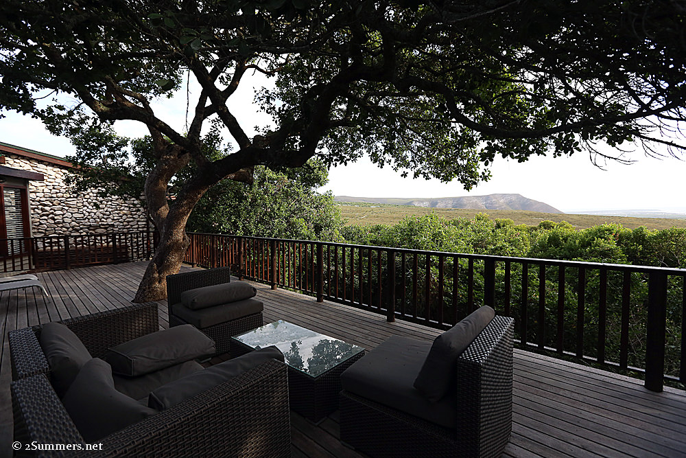 Grootbos deck view