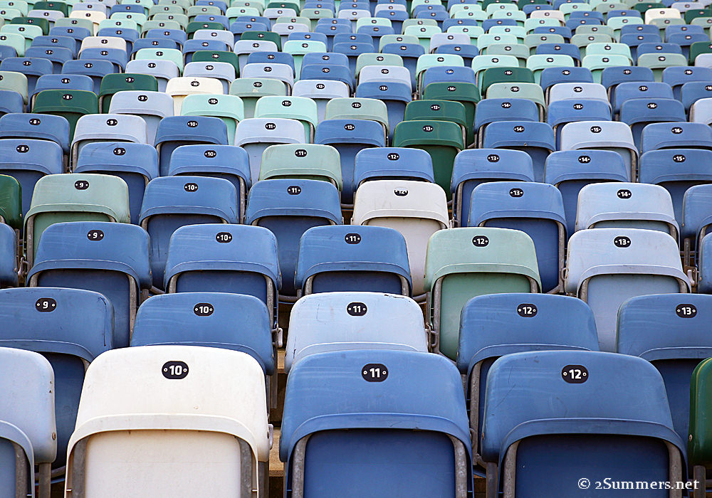 Stadium seats