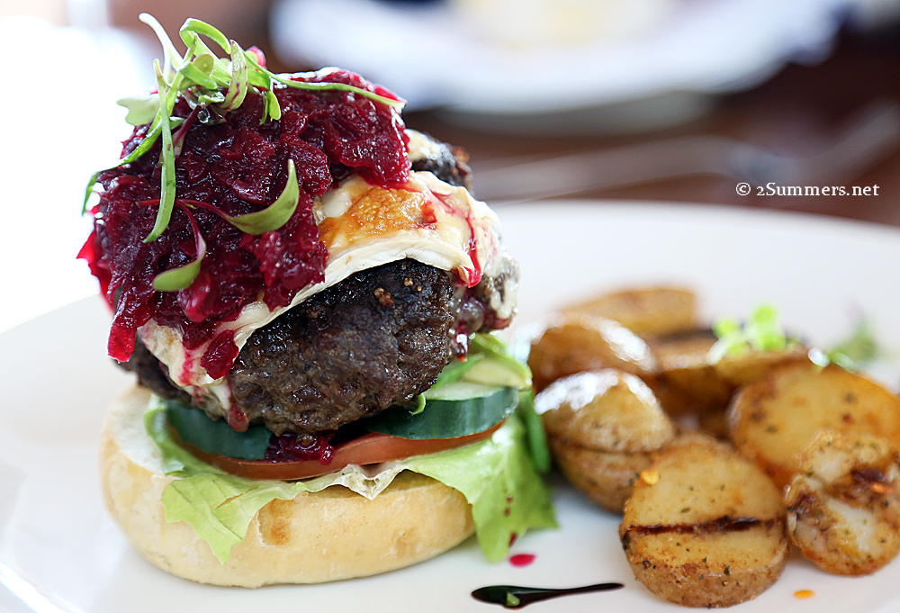 Grootbos lamb burger
