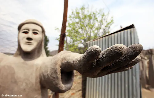 Statues at the Owl House