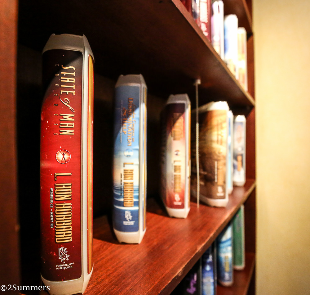 Scientology videos at the L. Ron Hubbard House