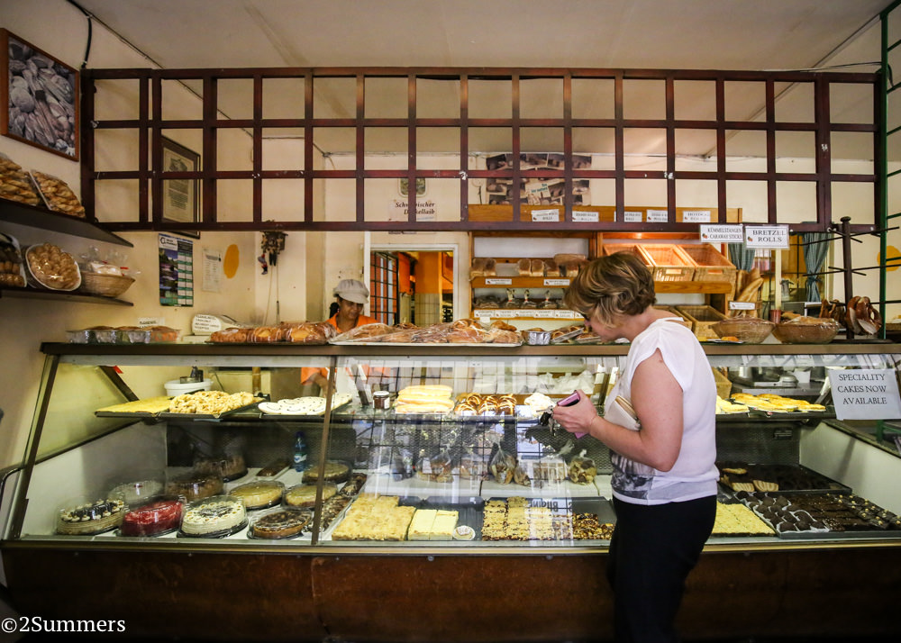 The Black Forest Bakery counter