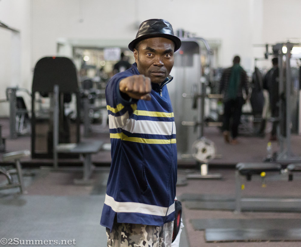 James at the Bronx Gym, May 2016
