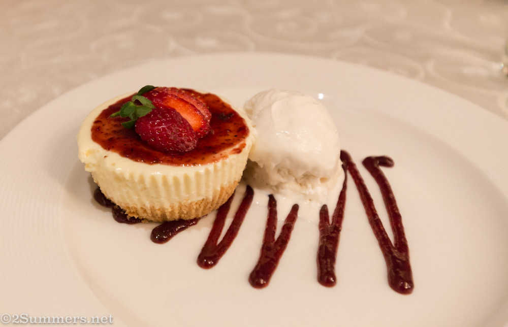 Brahman Hills cheesecake