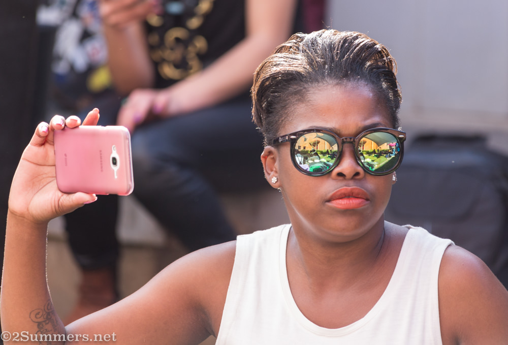 Cool woman at Pic Nic New Town
