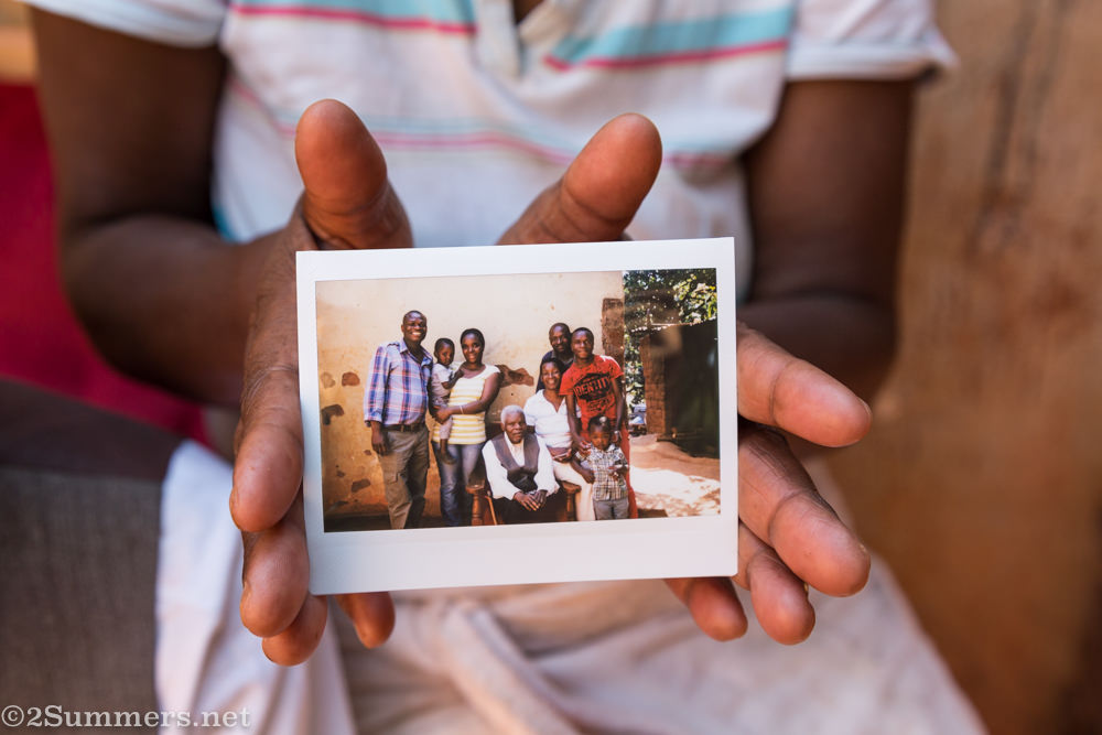 Instax of Lucky and his family