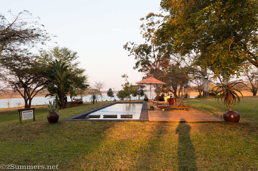 The Shiluvari swimming pool