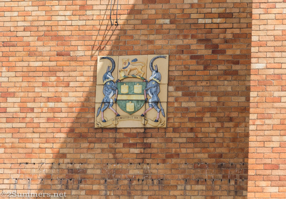 Bantu Social Centre sign in Johannesburg