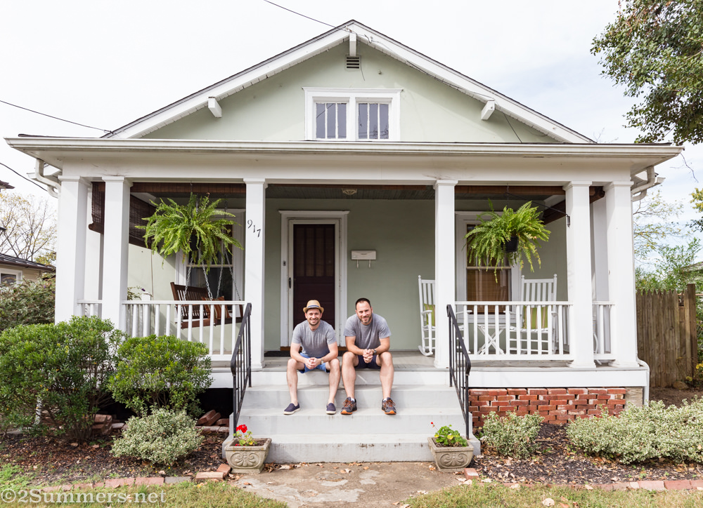 Bob and Tim in Charlottesville