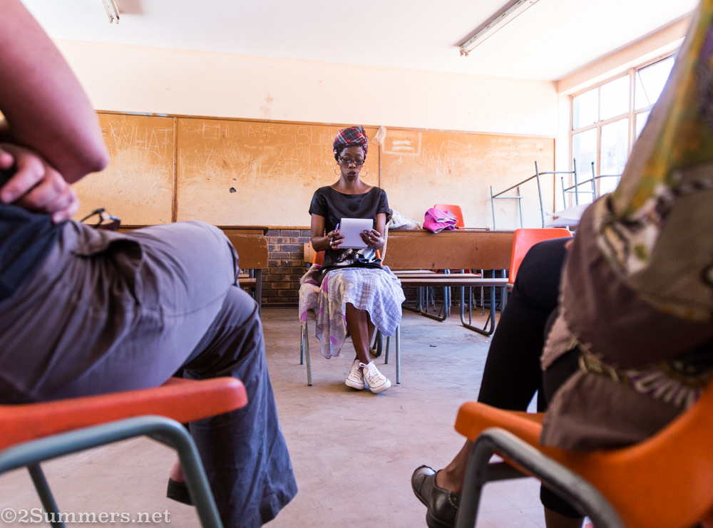 Pulane storytelling during Katlehong Stories session