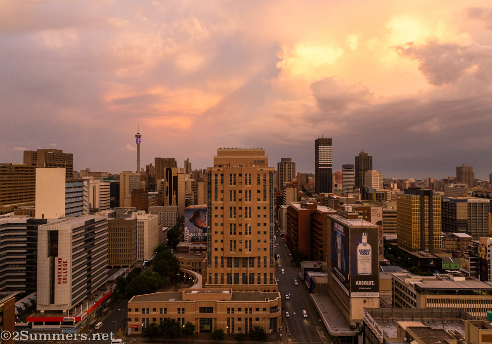 Sunset view from Randlords