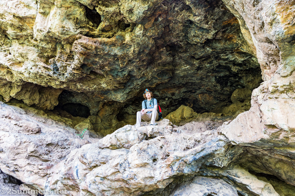 Ray in the Dassie Caves