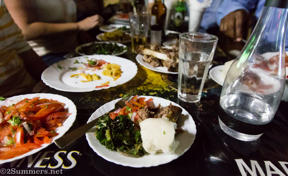 Nyama choma at the Road House