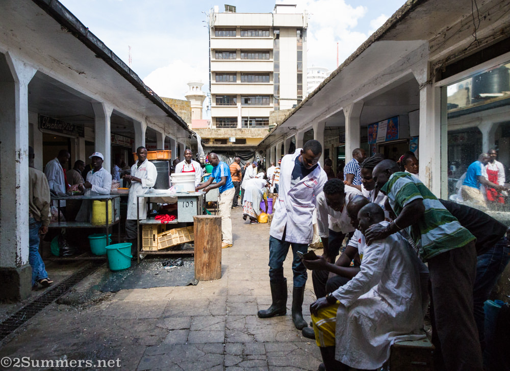 Butcher in Nairobi City Market