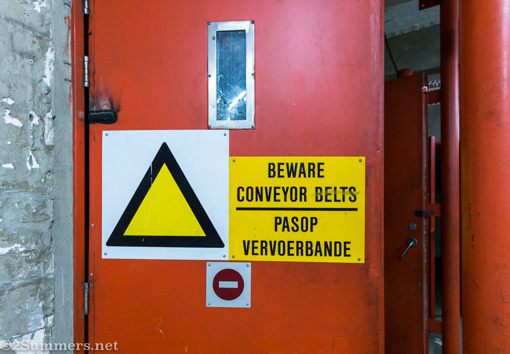 Beware conveyor belts