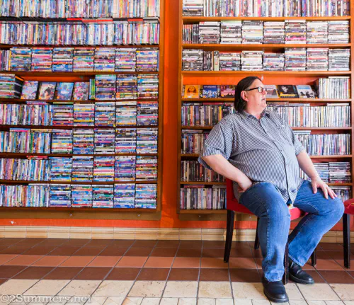 Henni Erasmus at Majestic Video