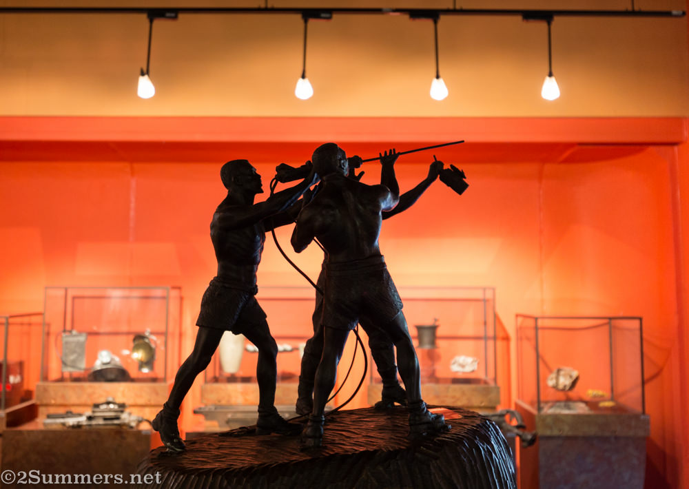 Statue in Roodpoort Museum