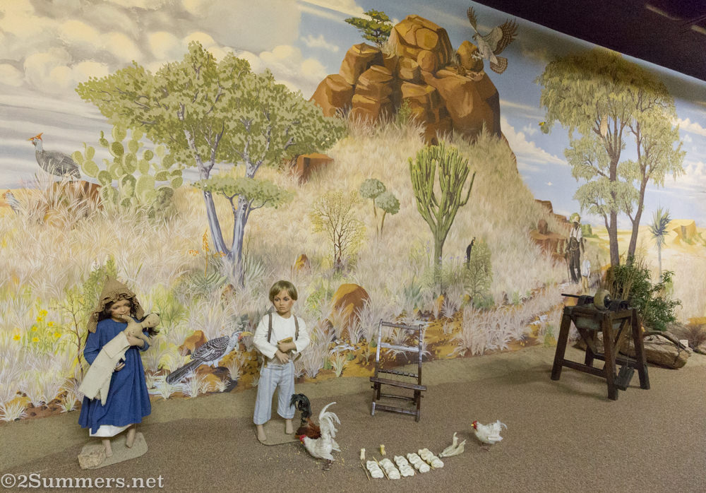 Voortrekker diorama in Roodpoort Museum