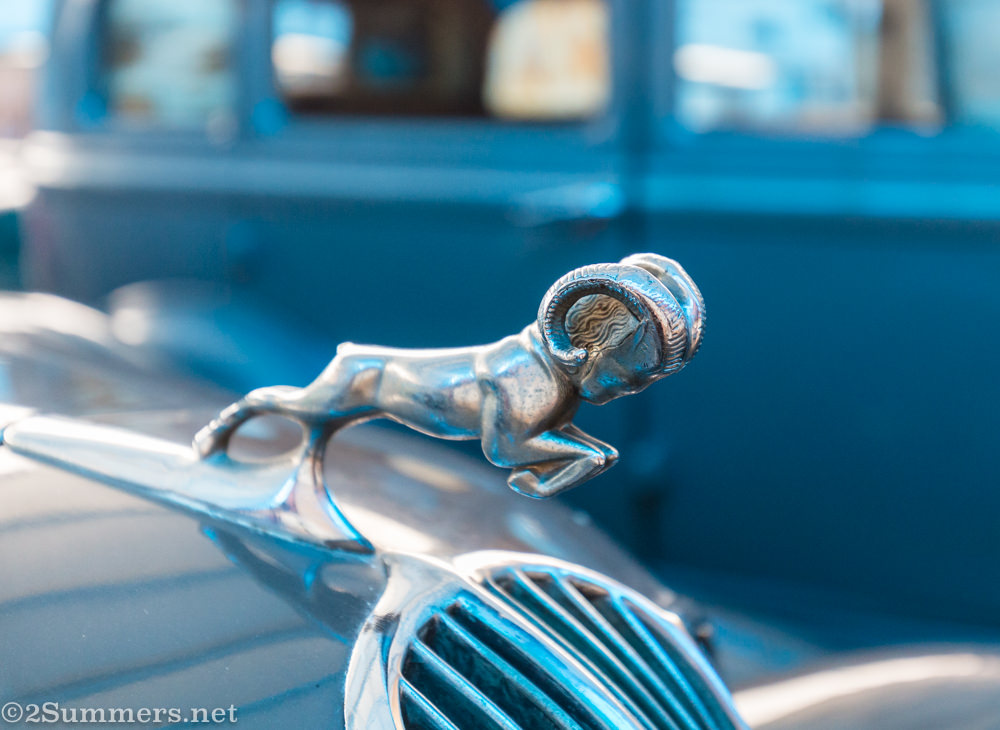 Ram hood ornament