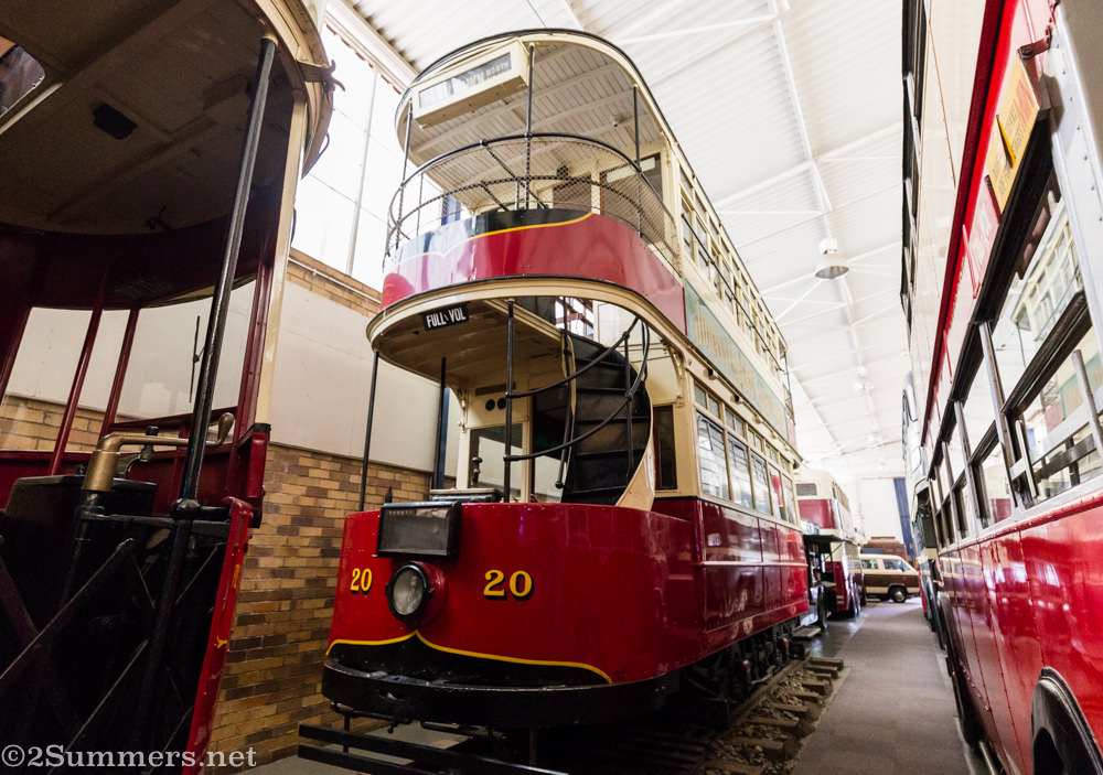 Trams and trolley buses at James Hall Transport Museum