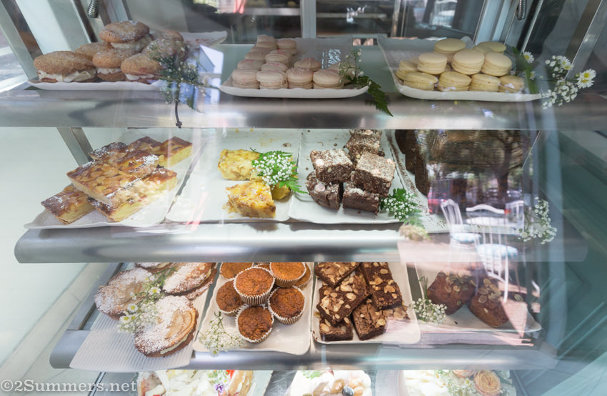 Pastry counter at the Victorian Secret