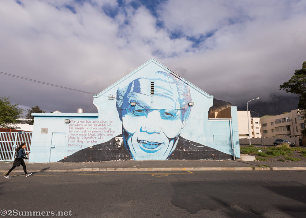 Mark1 Mandela street art piece