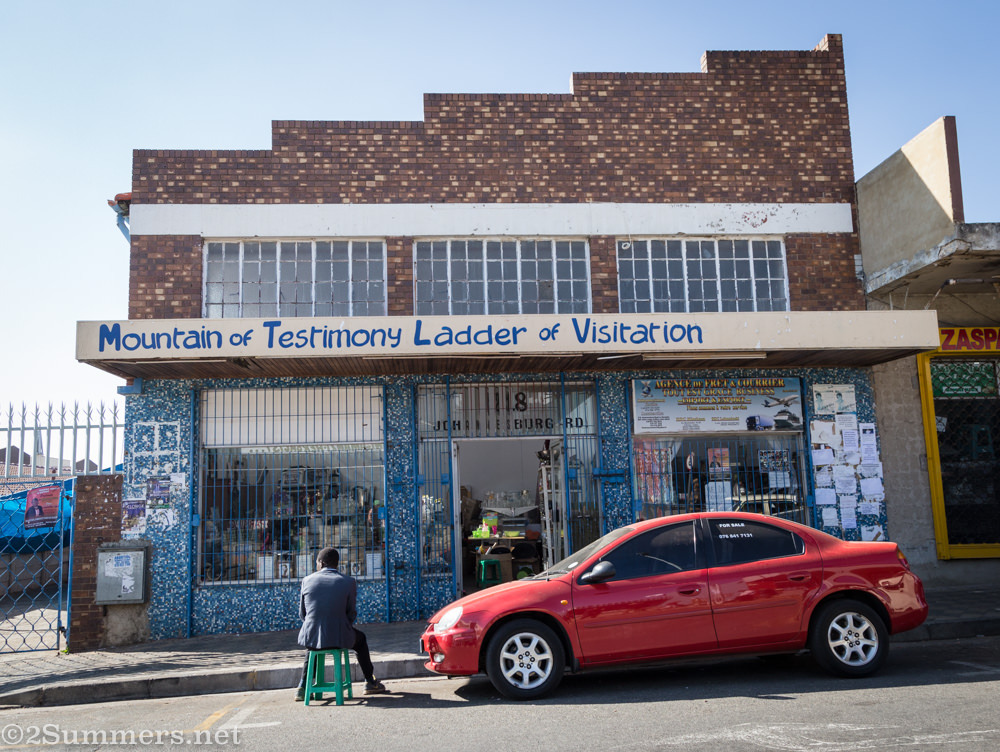 Ministry sign on Johannesburg Road in La Rochelle
