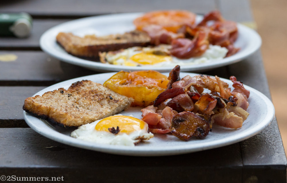Morning fry-up