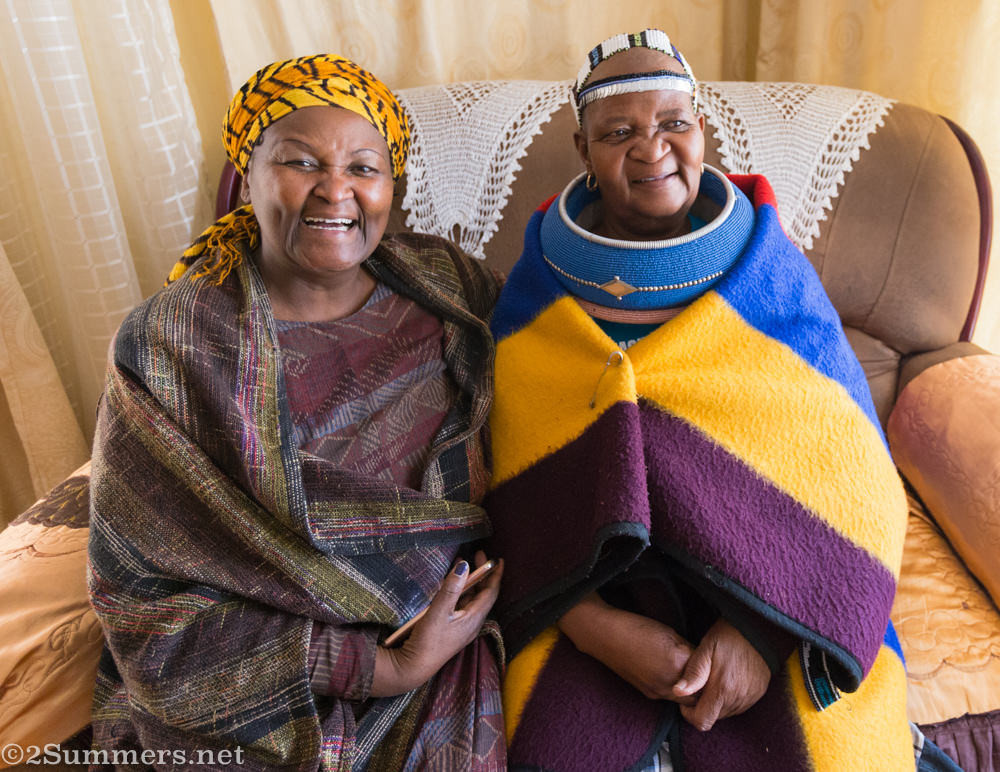 Nomvula and Mama Anna