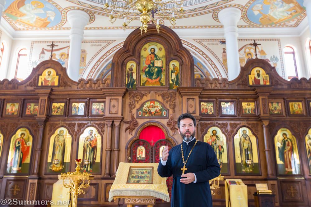 Father Daniel at St. Sergius
