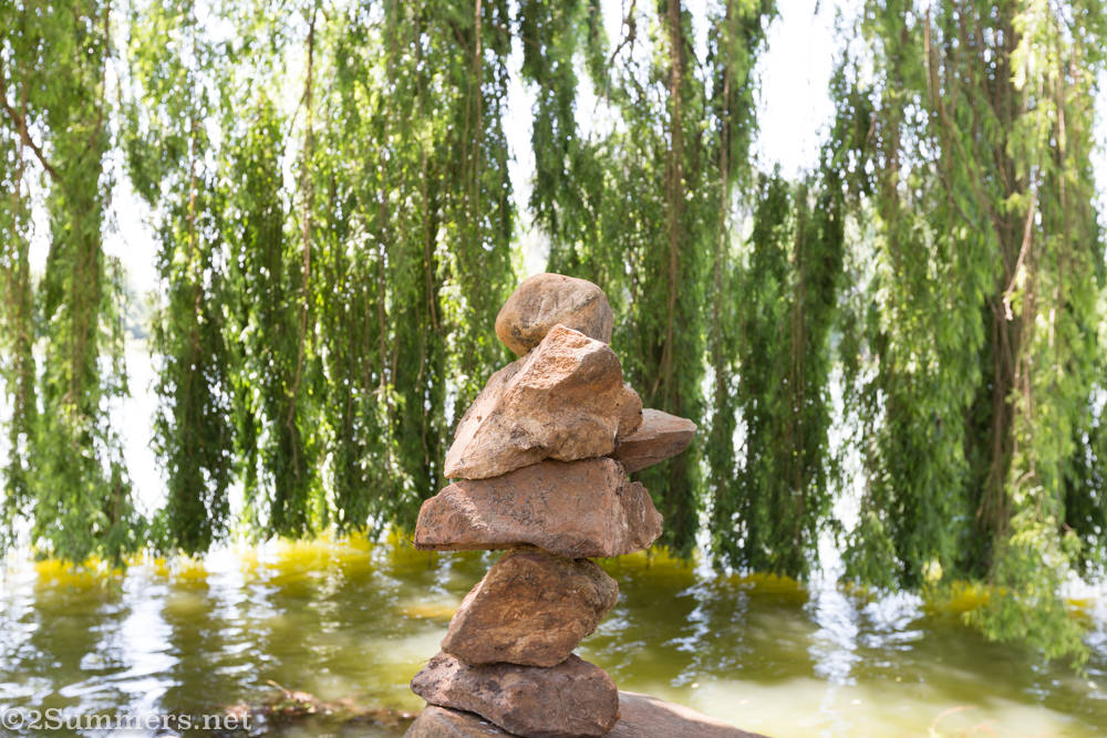 Rock art in Rhodes Park