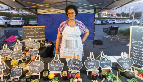 Stall at Cedar Square Night Market