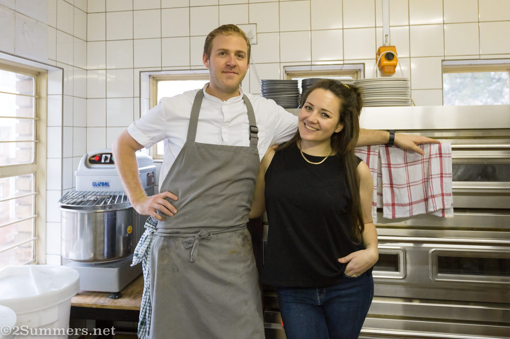 Alex and Eloise at Kramerville Bakery