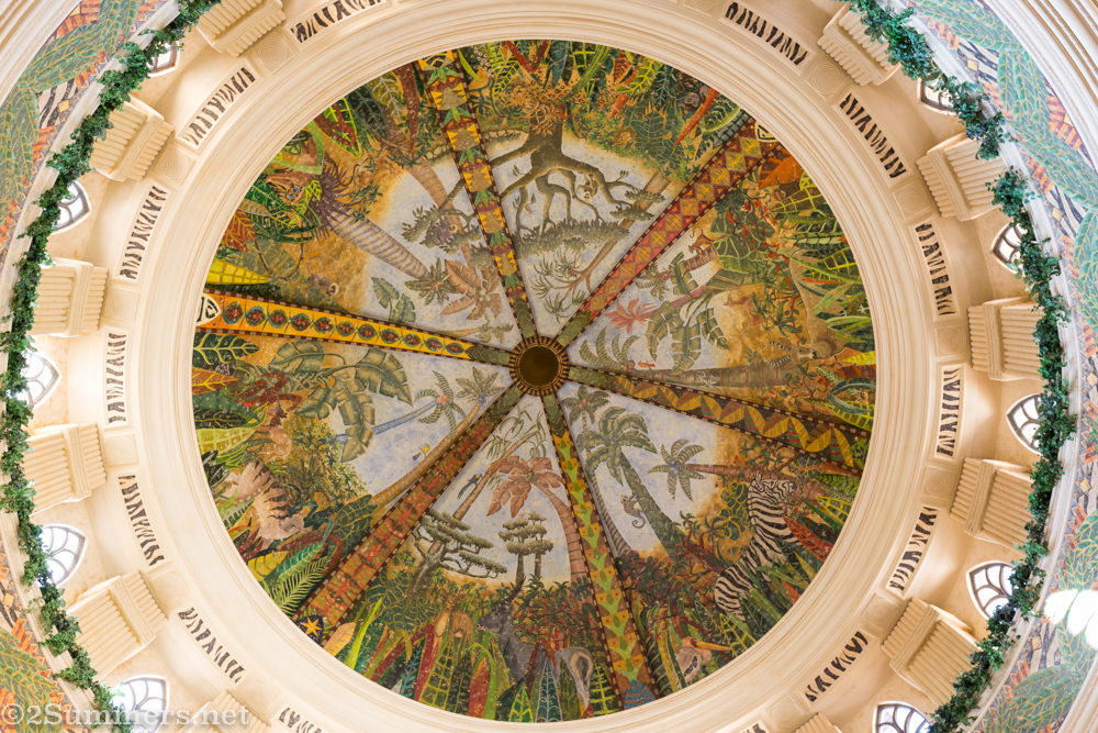 Ceiling in the Palace of the Lost City