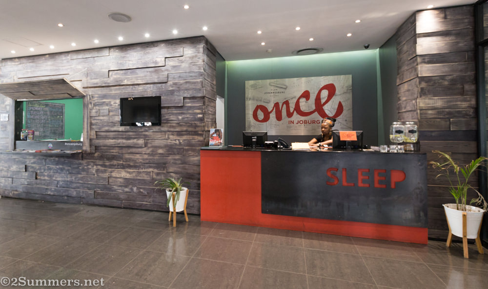 Lobby at Once in Joburg